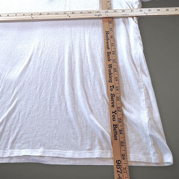 Toscano White Polo Shirt Resortwear Casual Italy Made Modal Cotton Preppy Golf M - Picture 5 of 7